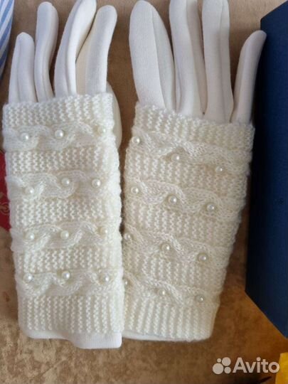 Набор шапка и перчатки