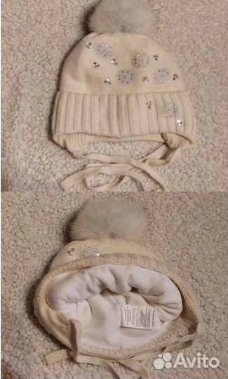 Шапки, шлем зима девочке 50-52