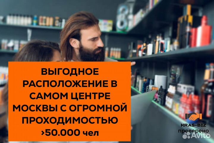 Готовый бизнес Прибыльный табачный магазин