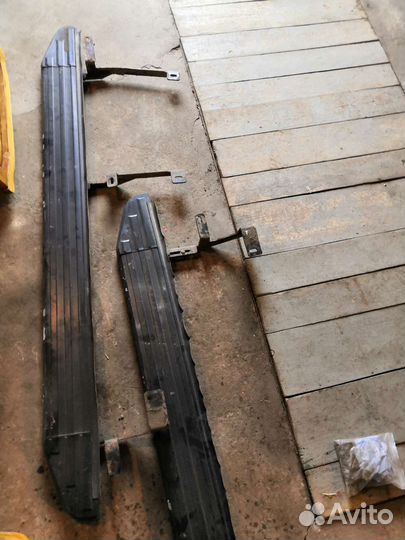 Пороги KIA sportage 4 2016-2019 premium black