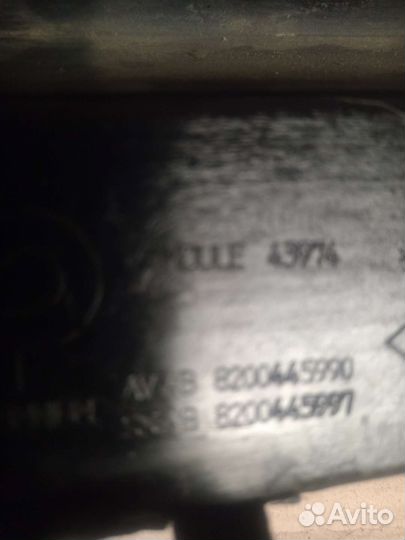 Renault clio 2 правая рамка птф