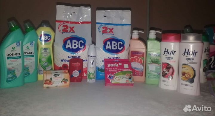 Бытовая химия, моющие средства