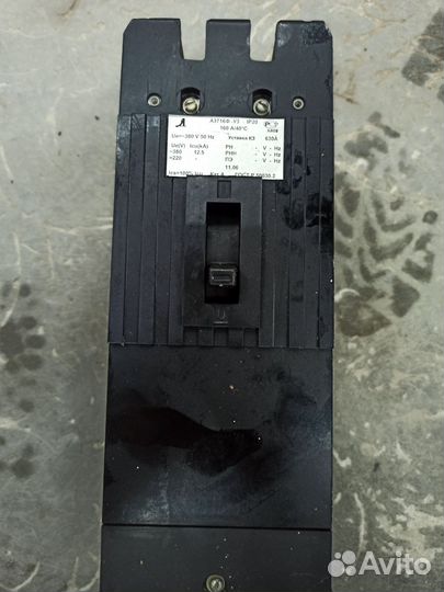 Автоматический выключатель А3716 160А