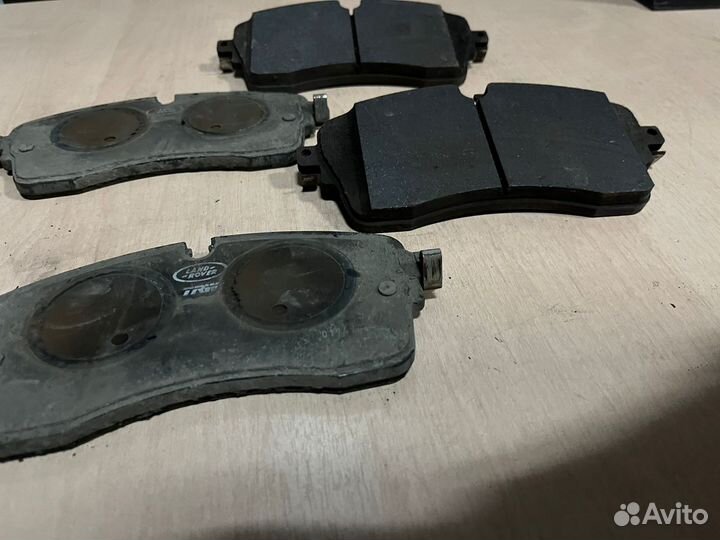 Тормозные колодки передние RRS