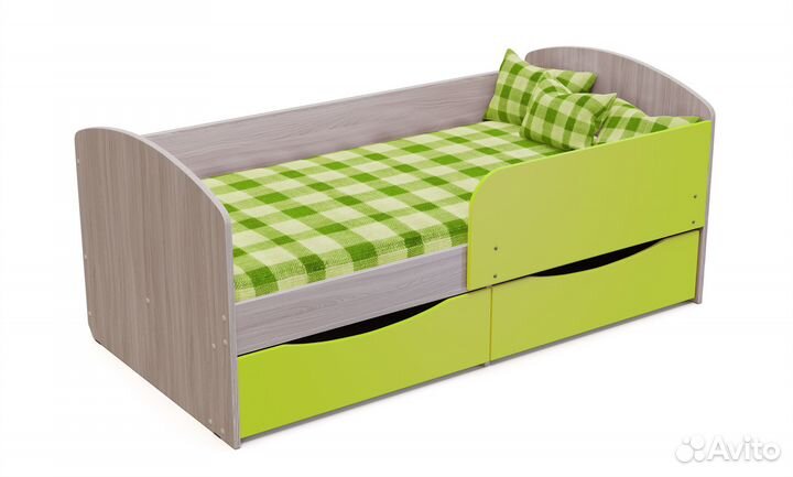 Детские кровати радуга 1