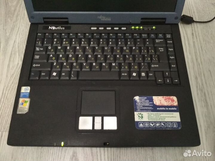 Ноутбук fujitsu siemens Lifebook