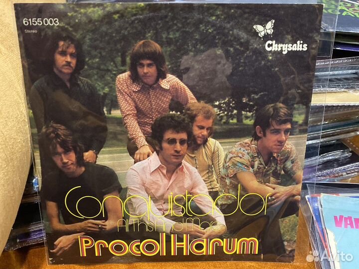 Виниловые пластинки 45ки 7’ рок группы