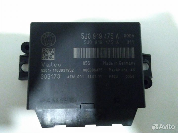 Блок управления парктроников VAG 5J0 919 475 A