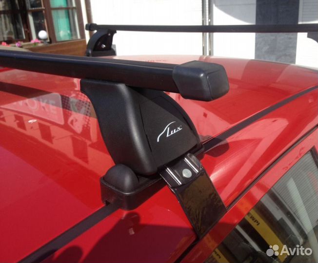 Багажник на крышу Skoda Rapid сталь Lux