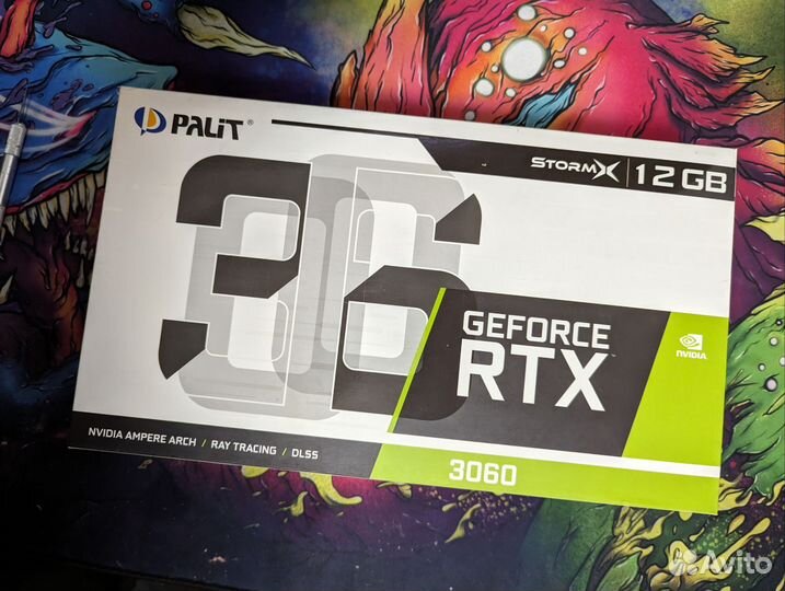 Видеокарта Palit RTX 3060 12gb