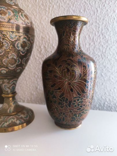 Ваза клуазоне