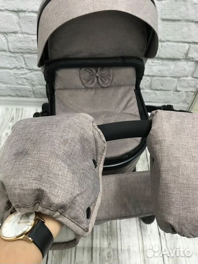 Коляски универсальные 3в1 Новые с гарантией