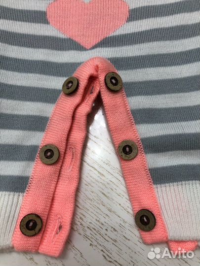 Комбенизон детский теплый 62/68 размер