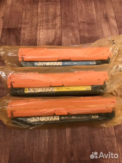 Картридж лазерный HP307A (CE741A)