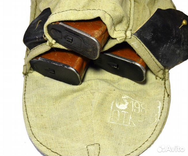 Подсумок на 3 магазина ак, СССР военный