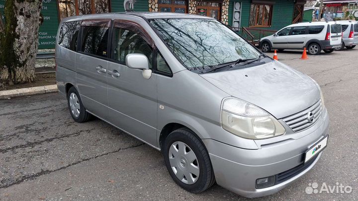 Nissan Serena 2.0 CVT, 2002, 445 000 км