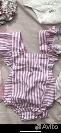 4 больших пакета с детскими вещами от 0 до 2 лет