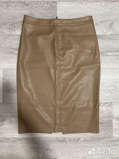 Кожаная юбка zolla