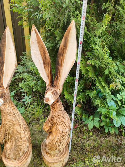 Деревянная фигура Заяц