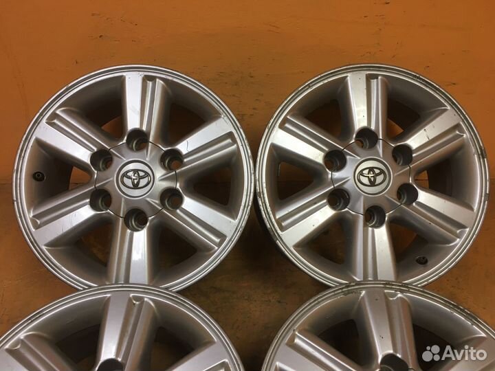 4 шт. Диски toyota Original 15 6х139,7 DIA 110,1