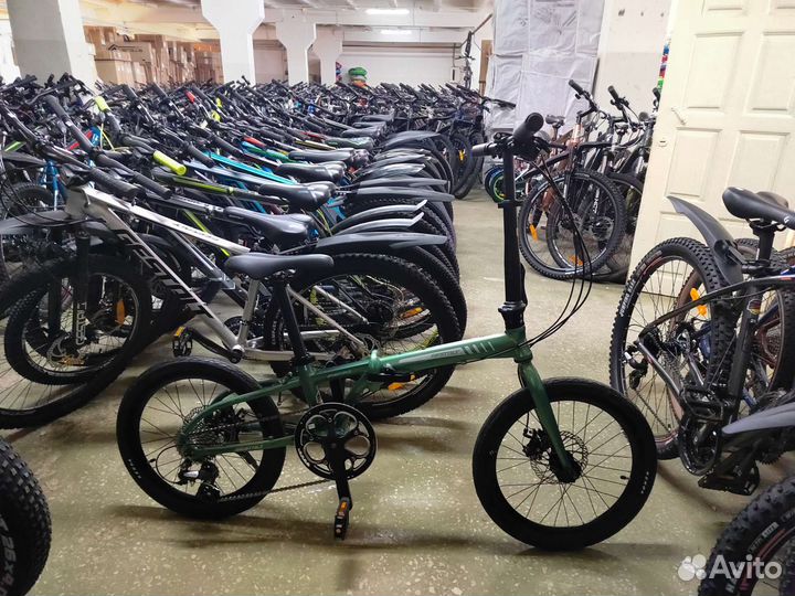 Велосипед 20 Gestalt (алюминий) складной shimano