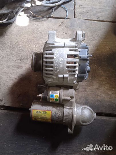 Стартер генератор киа соренто, киа спортейдж