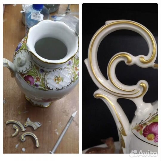 Реставрация керамики, фарфора, камня