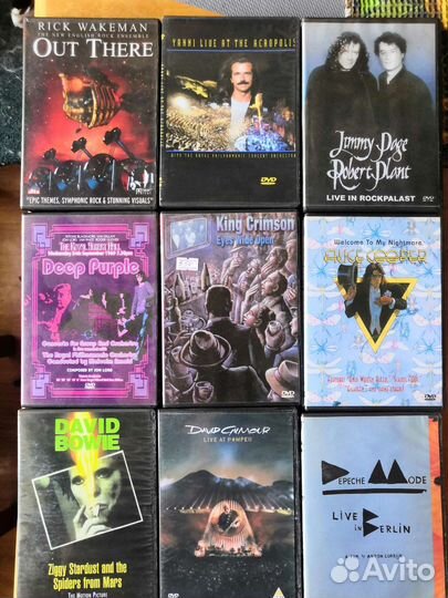 DVD диски музыка