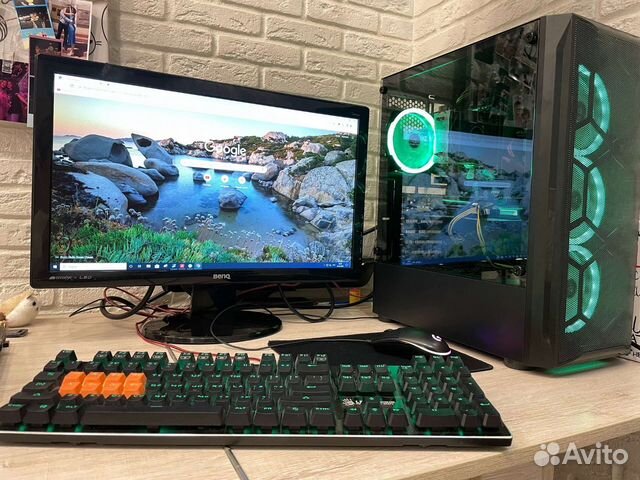 Игровой компьютер комплект с монитором Ryzen 5 купить в Новосибирске ...