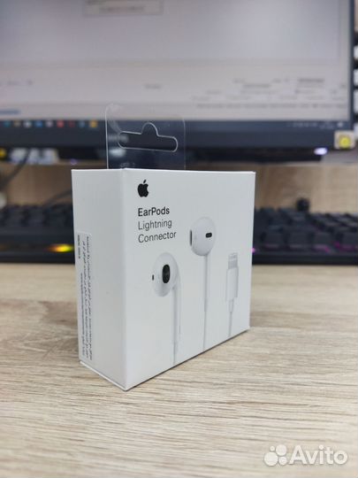 Наушники apple earpods lightning оригинал