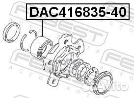 Подшипник ступ.пер. Suzuki Jimny 98 DAC41683540