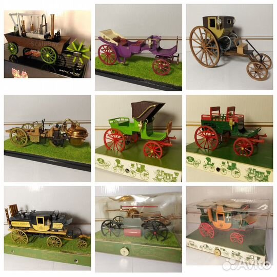 Brumm,паровики кареты,редкость
