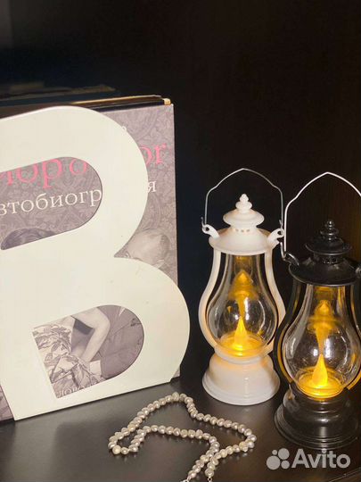 Интерьерные украшения свеча фонарь