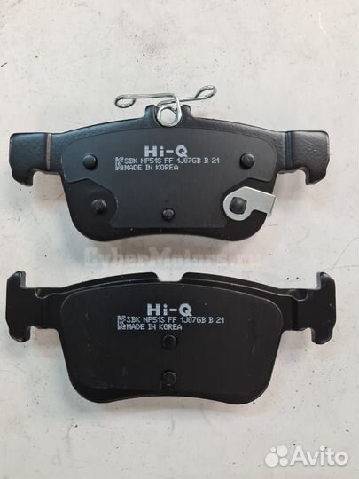 Колодки тормозные ford mondeo/galaxy/S-MAX задние