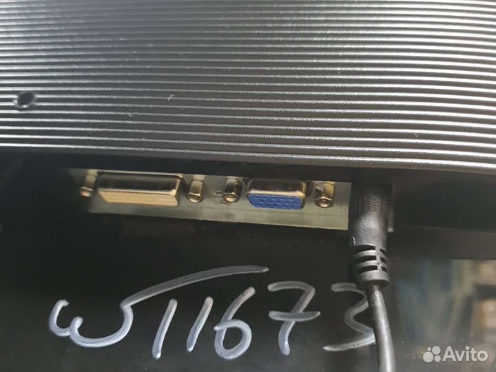 Монитор Philips 226v битый с внешним бп