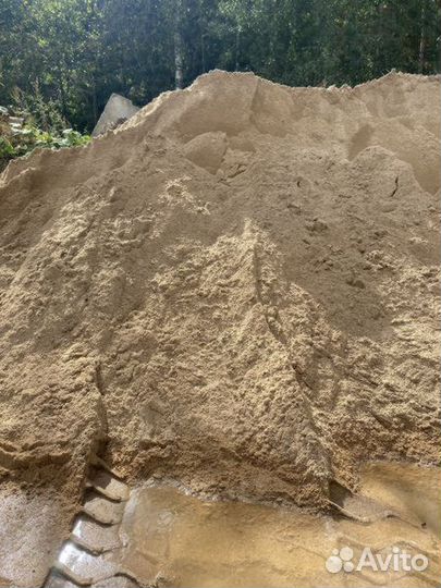 Щебень, песок