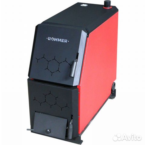 Твердотопливный напольный котел отопления Rommer 2