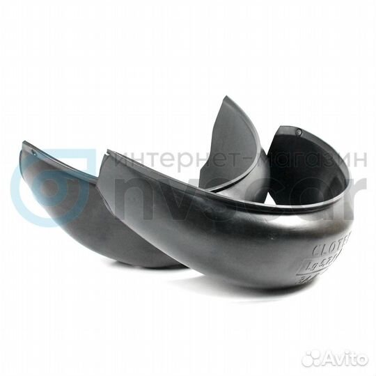 Задние подкрылки без сверления Лада Ларгус