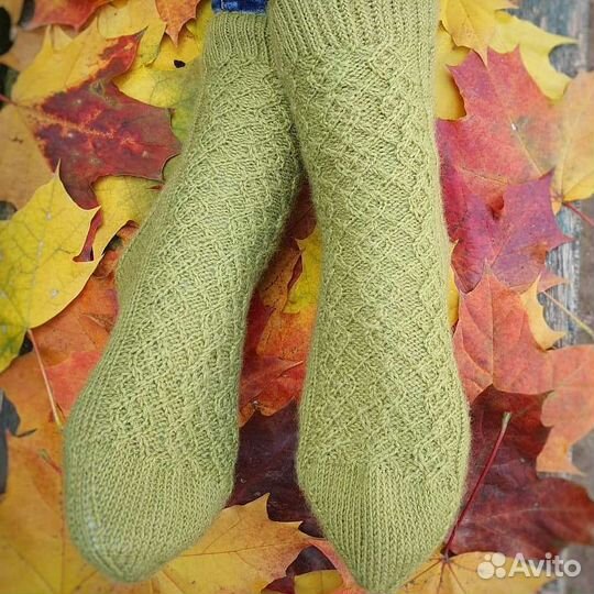 Носки вязаные
