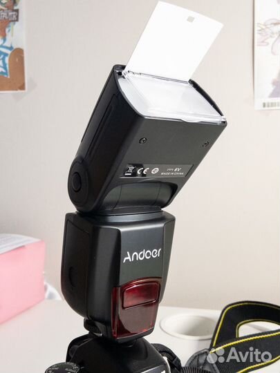 Вспышка камеры Andoer Speedlite AD 560 IV