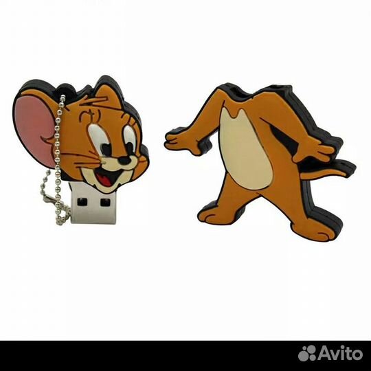 Детская флешка 64 гб Микки Минни Том и Джерри