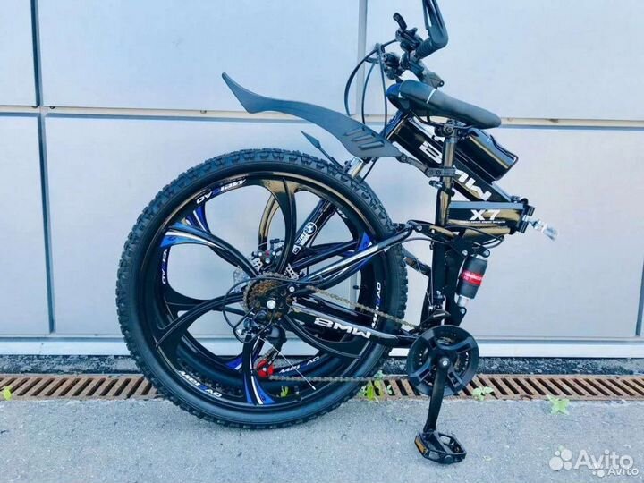 Велосипед Bmw на литых дисках