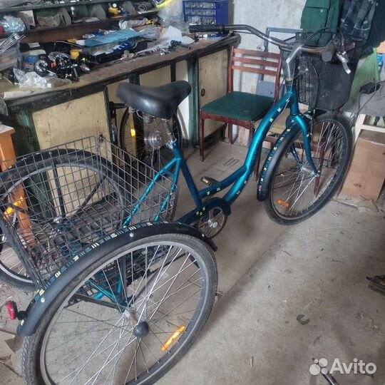 Трехколесный взрослый велосипед Stels energy VI