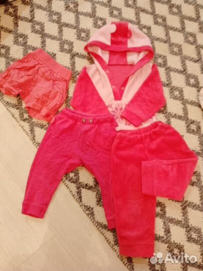 Вещи пакетом на девочку до 2 лет