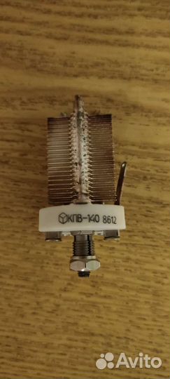 Конденсатор переменной ёмкости кпв-140