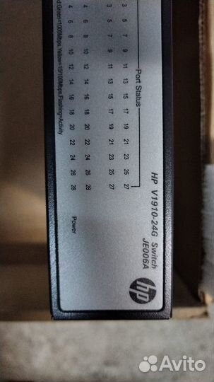 Коммутатор Hp v1910-24g switch (je006a)