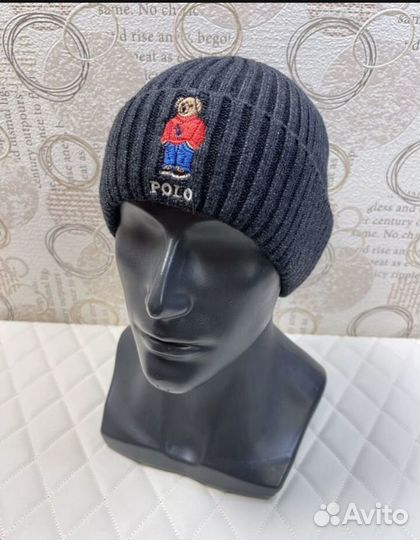 Шапка Polo Ralph Lauren с мишкой