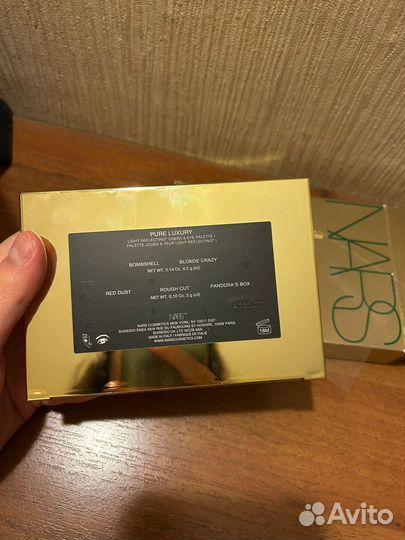Палетка nars новинка лимитка новогодняя