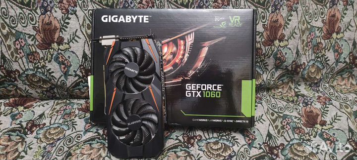 Видеокарта gtx 1060 6 gb