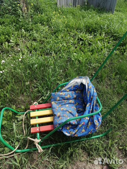 Детские зимние санки